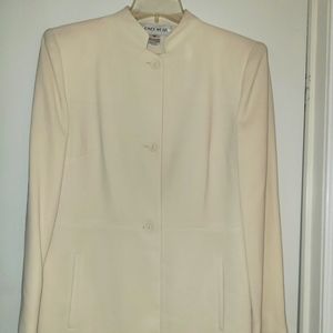 Vintage cream colored suit jacket